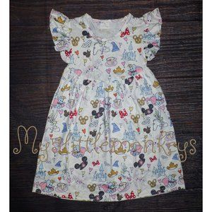 Boutique Disneyland Girls Sleeveless Dress